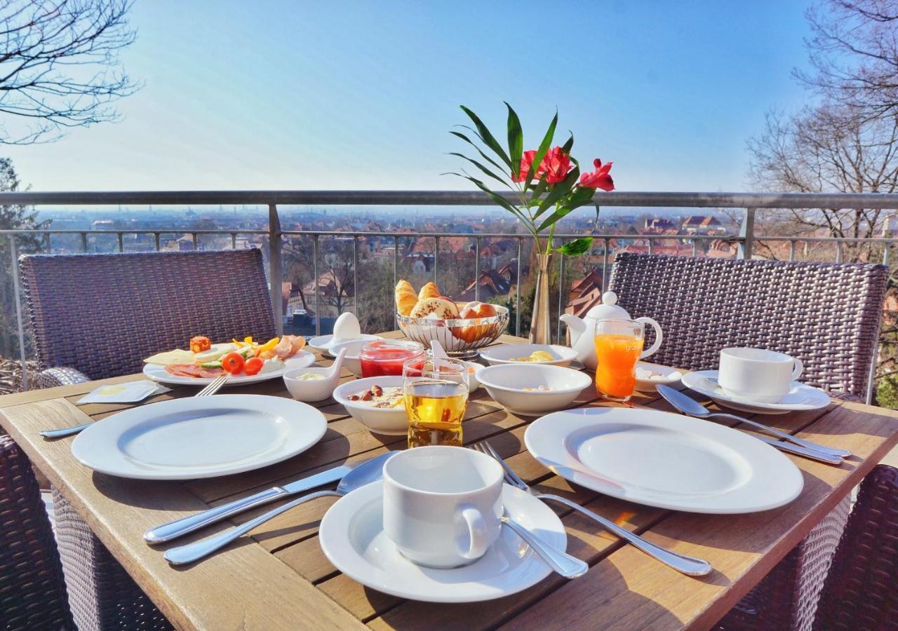 Bergwirtschaft Wilder Mann Hotel Und Restaurant Dresden Eksteriør bilde